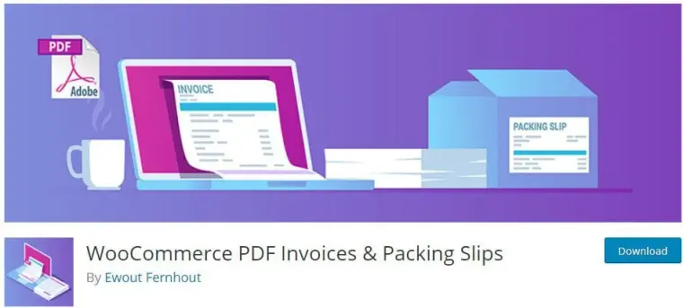 WooCommerce PDF Invoices & Packing Slips - Bright Plugins WooCommerce PDF Rechnungen & Lieferscheine