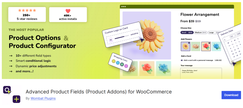Advanced Product Fields for WooCommerce
