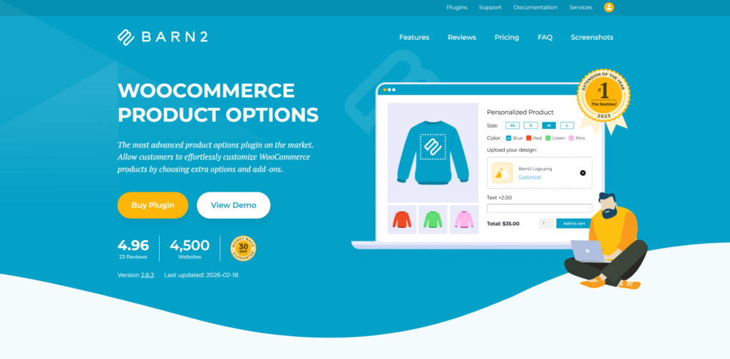 WooCommerce Product Options by Barn2