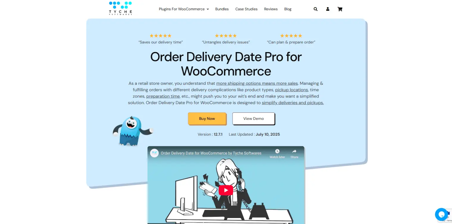 Order Delivery Date for WooCommerce by Tyche Softwares