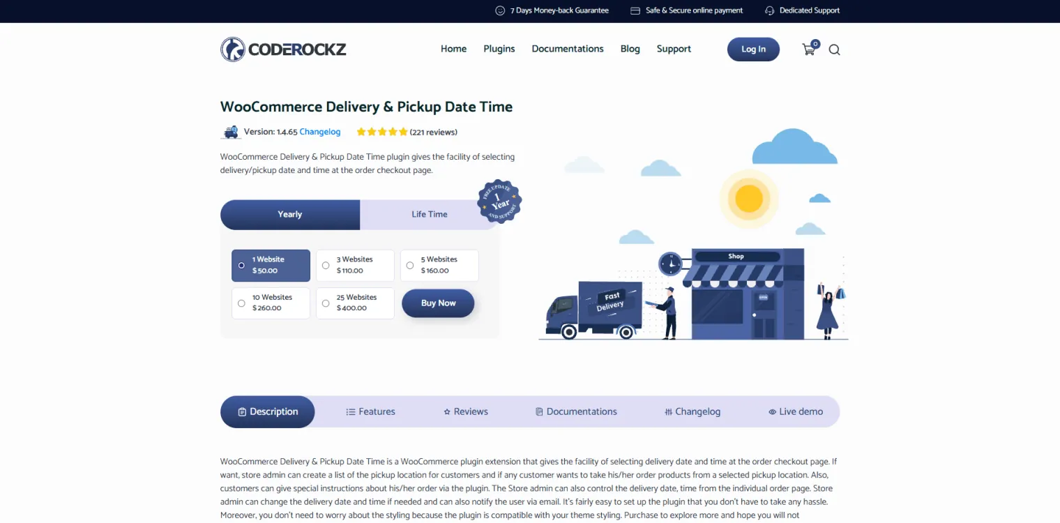 WooCommerce Leveringsdatum Tijd door CodeRockz
