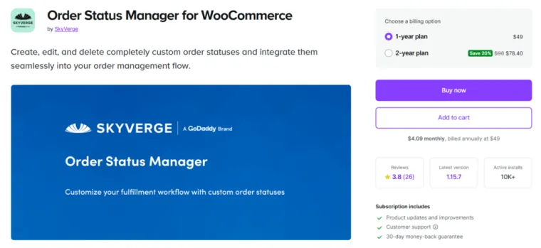 WooCommerce Bestellstatus-Manager