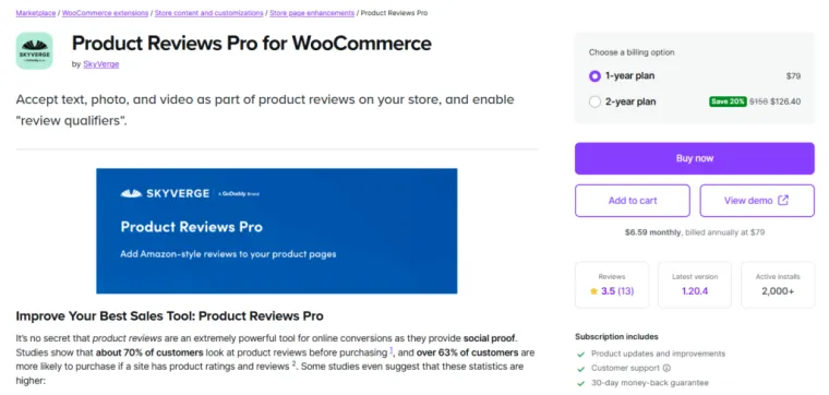 Product Reviews Pro