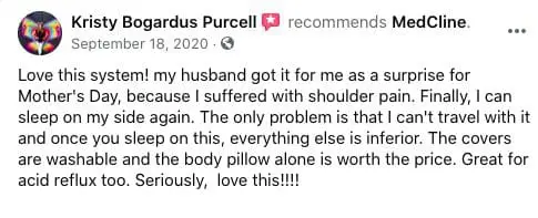 Recenzie Kristy despre MedCline