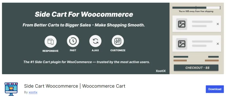 Carrito lateral WooCommerce