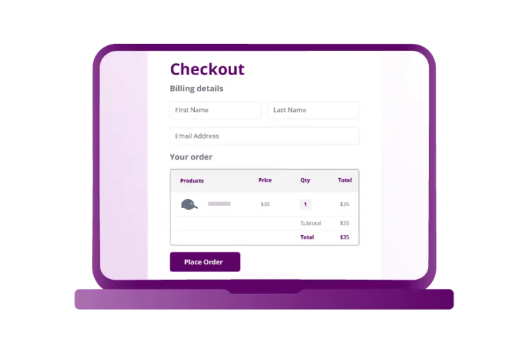 Einseitiger Checkout