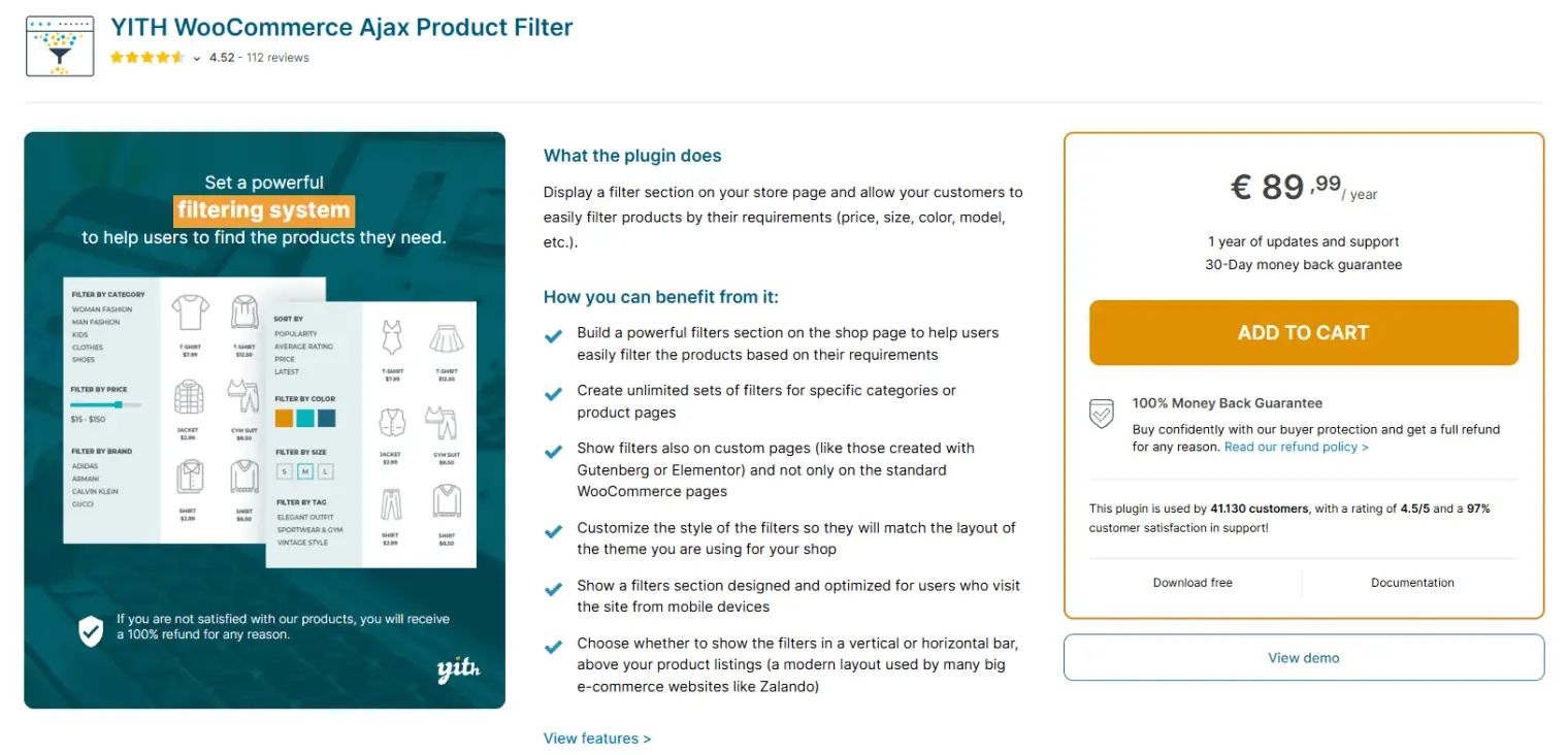 YITH WooCommerce Ajax Product Filter