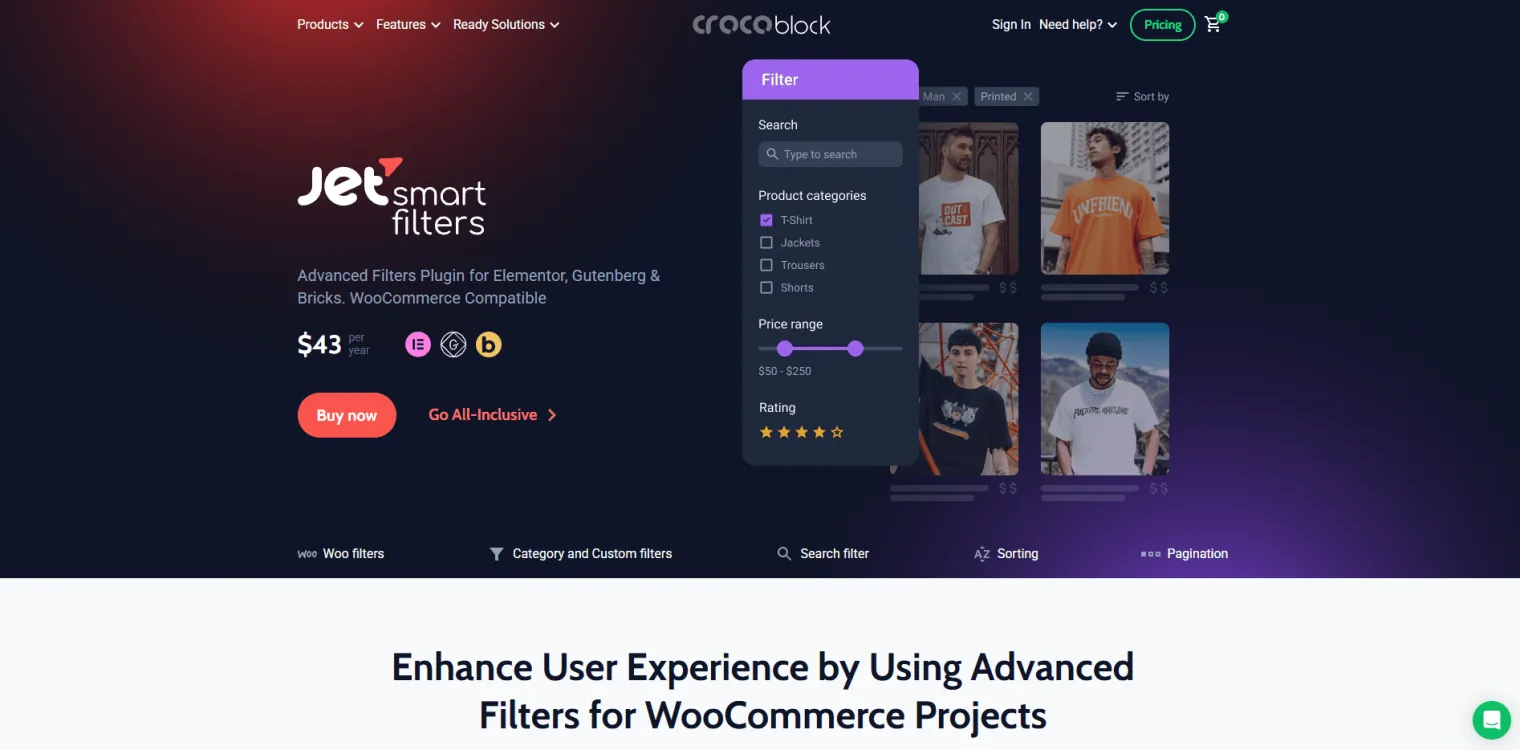 - Bright Plugins JetSmartFilters di Crocoblock