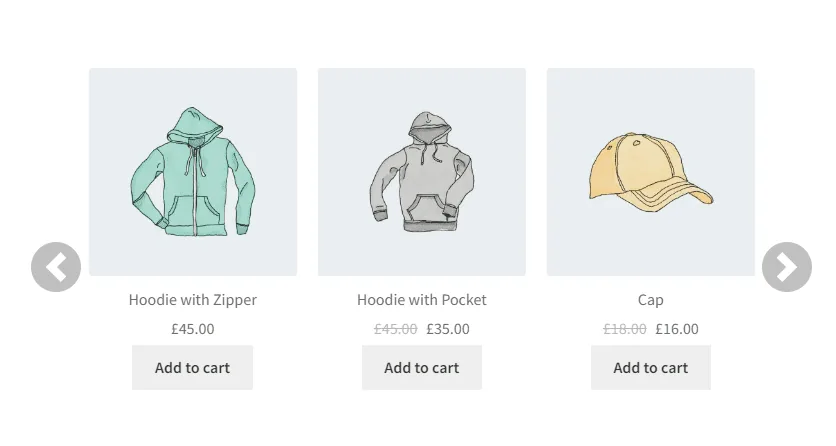 Bright Brands For Woocommerce: shortcode brand carousel
