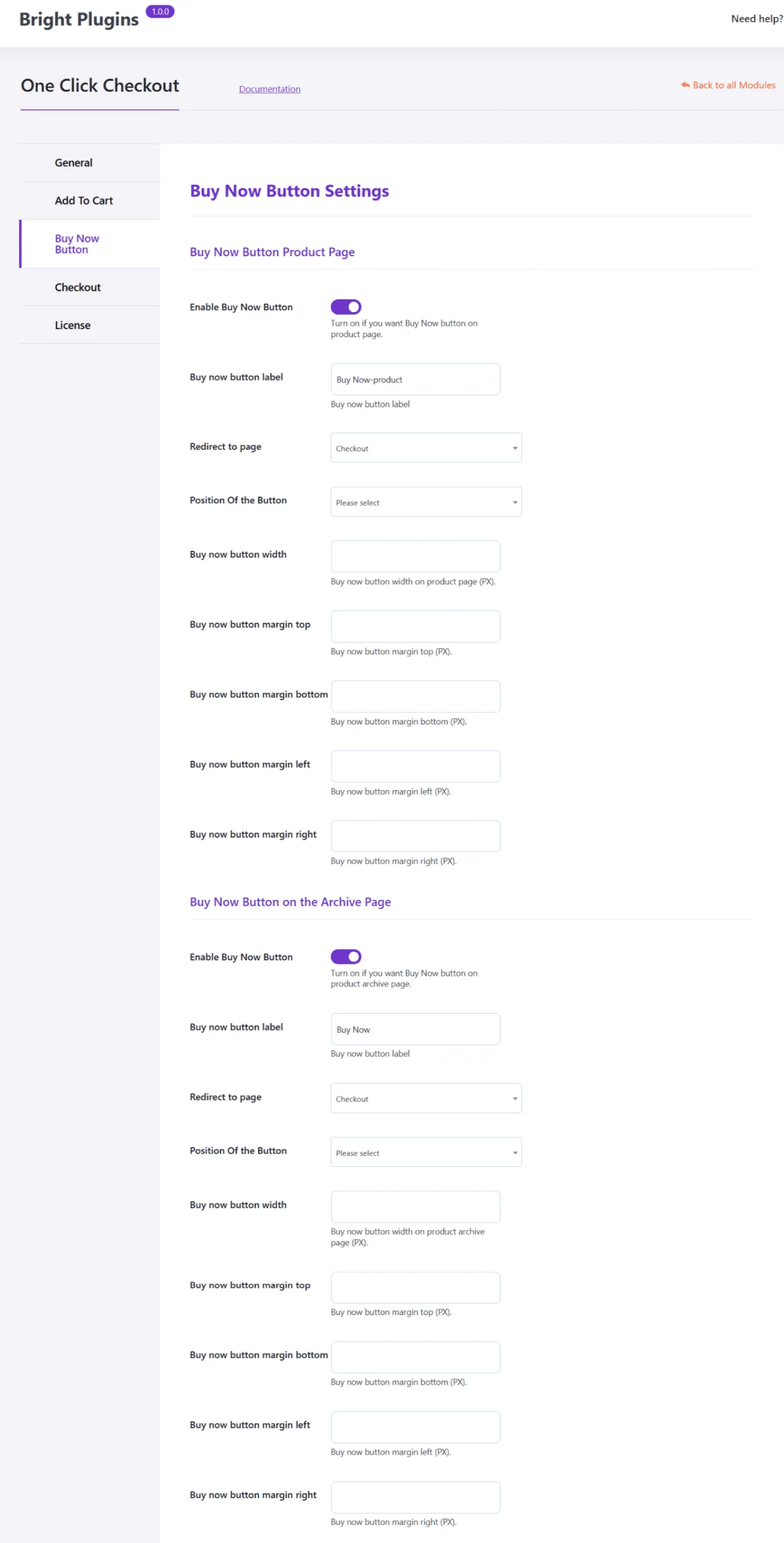 One Click Checkout: Enable buy now buttom product and shop page scaled