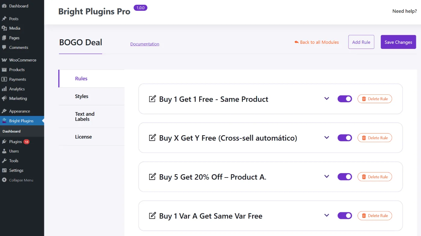 Bogo Deal: Bogo deal dashboard