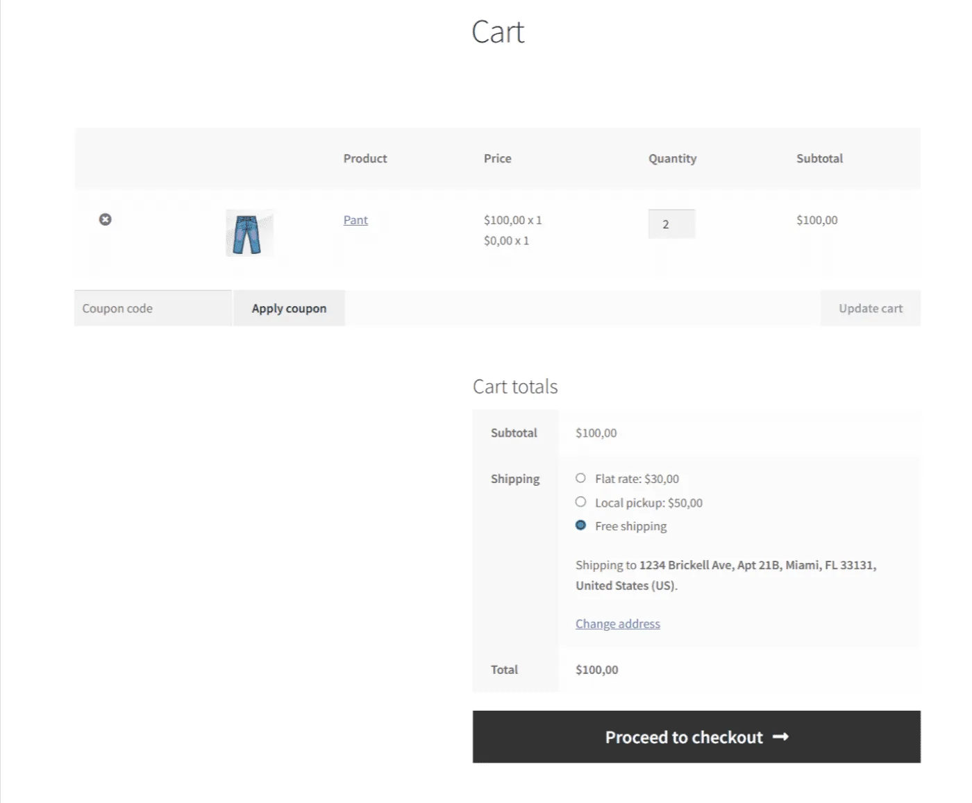 Bogo Deal: Rules the cart