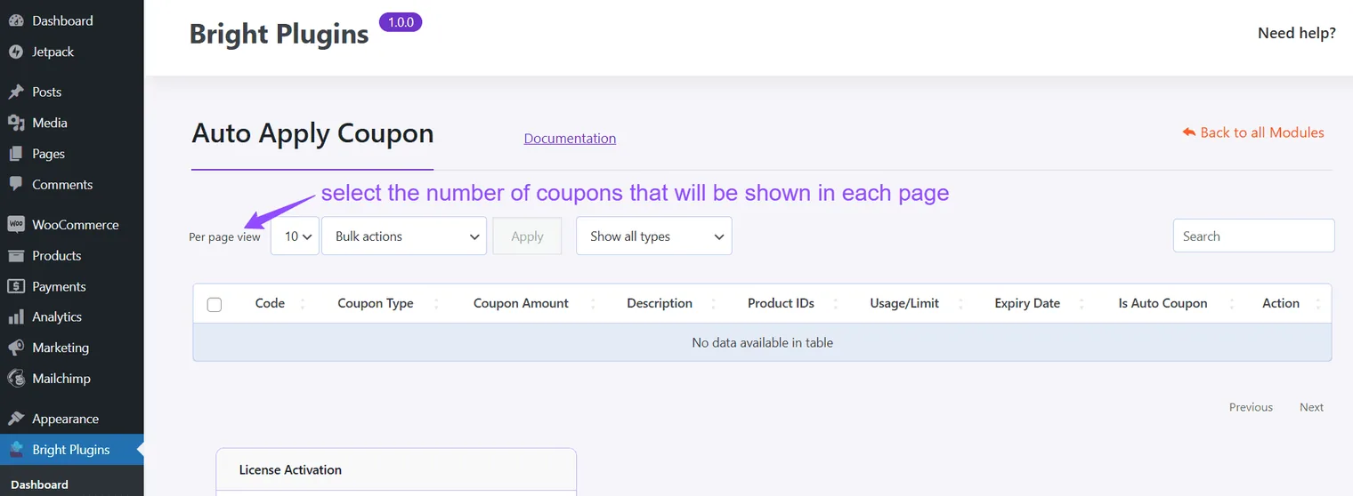 Cupón de aplicación automática: Auto apply coupon per page view