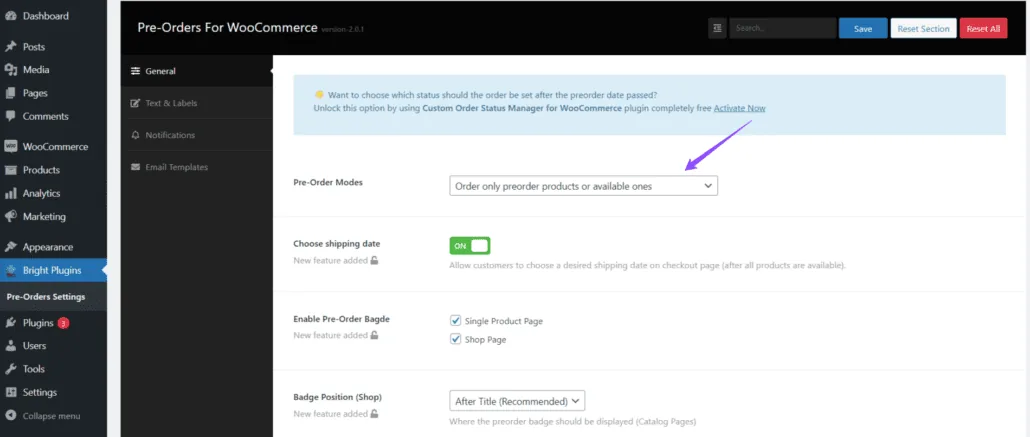Pre-Orders for WooCommerce: image