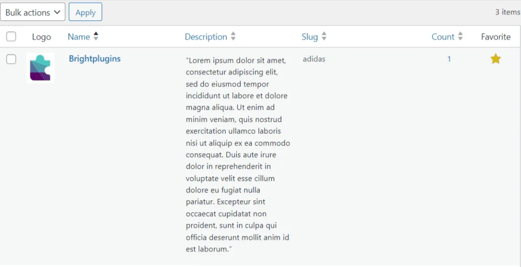 Bright Brands For Woocommerce: Bright plugins brands 1