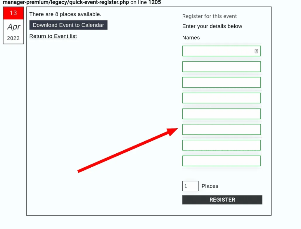 Quick Event Manager: image 11