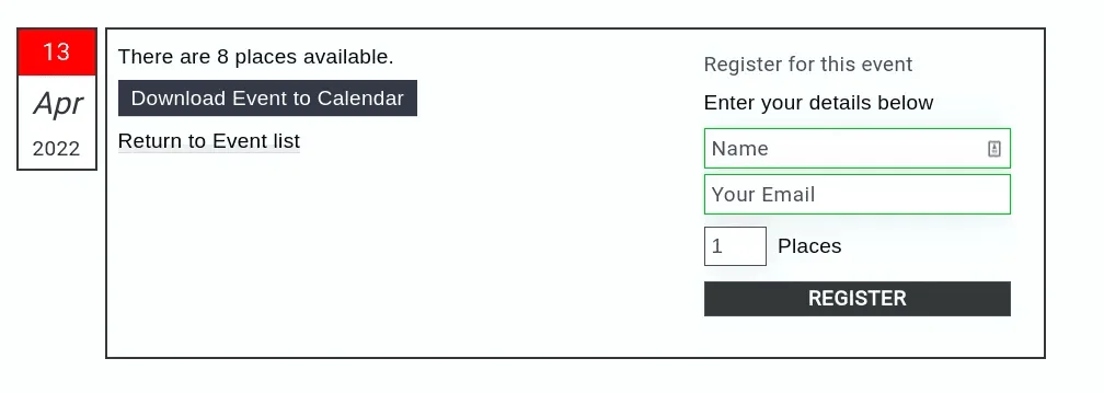 Quick Event Manager: image 13