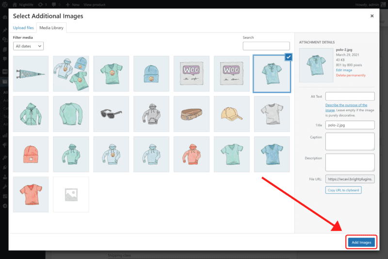 Variation-Images-for-WooCommerce - Screenshot