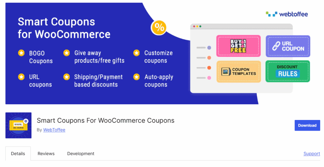 Smart Coupons For WooCommerce Coupons