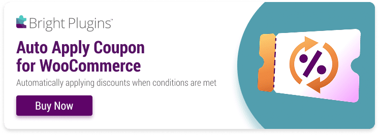 Auto Apply Coupon for WooCommerce