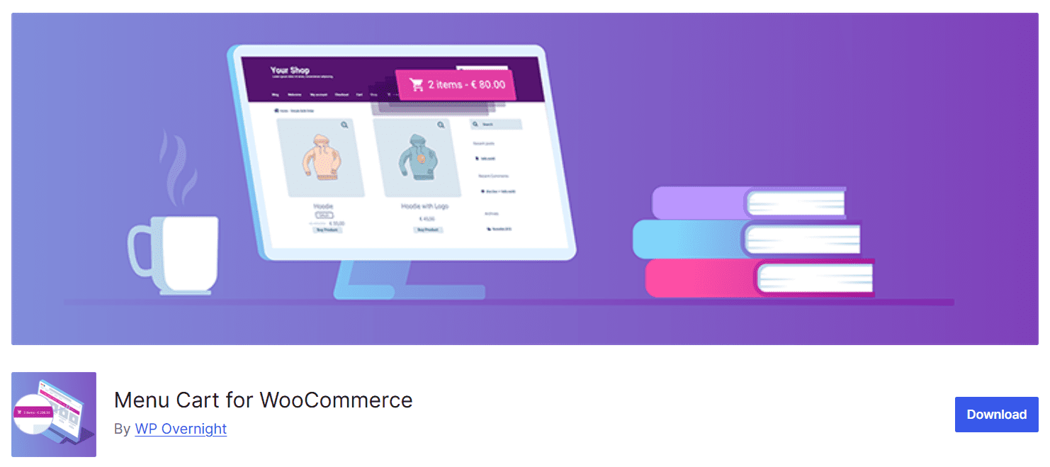- Bright Plugins Menu Cart by WP Overnight