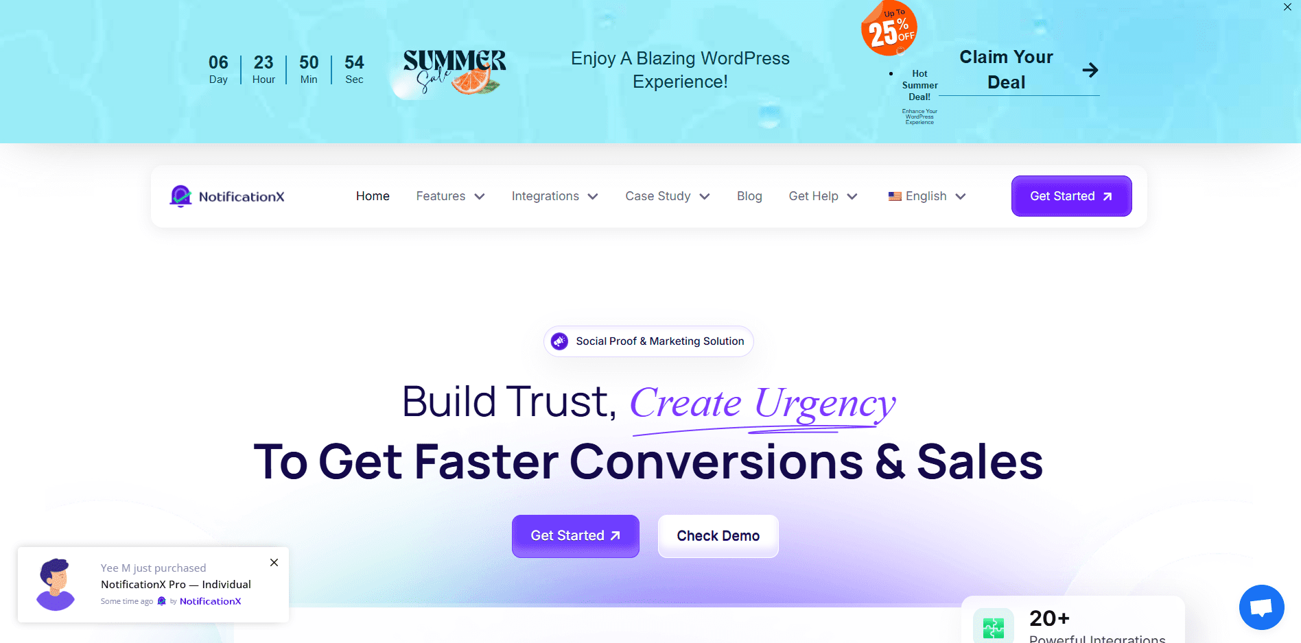 - Bright Plugins NotificationX
