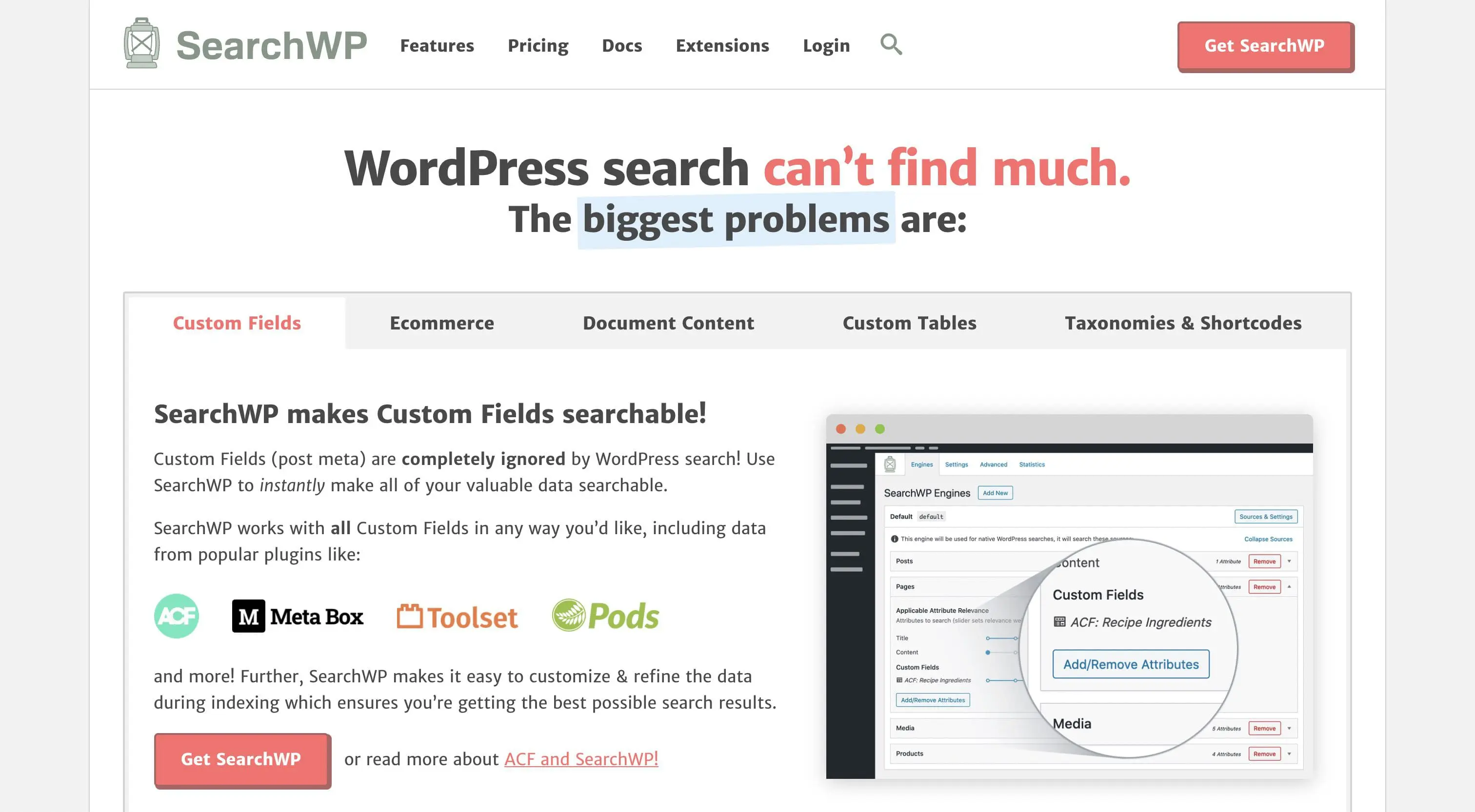 SearchWP - Bright Plugins PesquisarWP