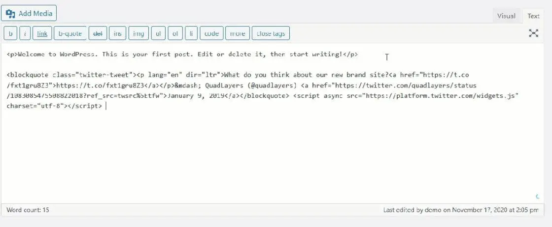 Wordpress Classic Editor - Bright Plugins Wordpress Classic Editor