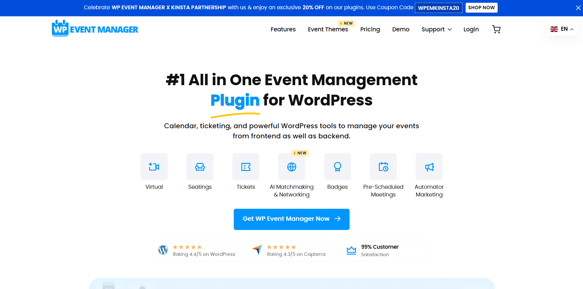 - Bright Plugins WP Event Manager
