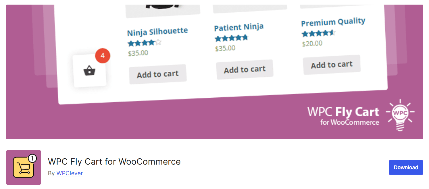 - Bright Plugins WPC Fly Cart for WooCommerce