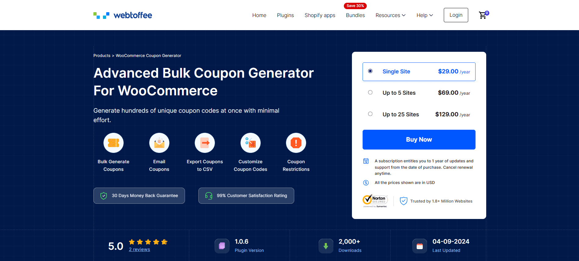 - Bright Plugins WebToffee Bulk Coupon Generator
