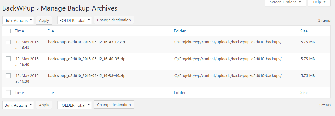 WooCommerce BackWpup - Bright Plugins WooCommerce BackWpup