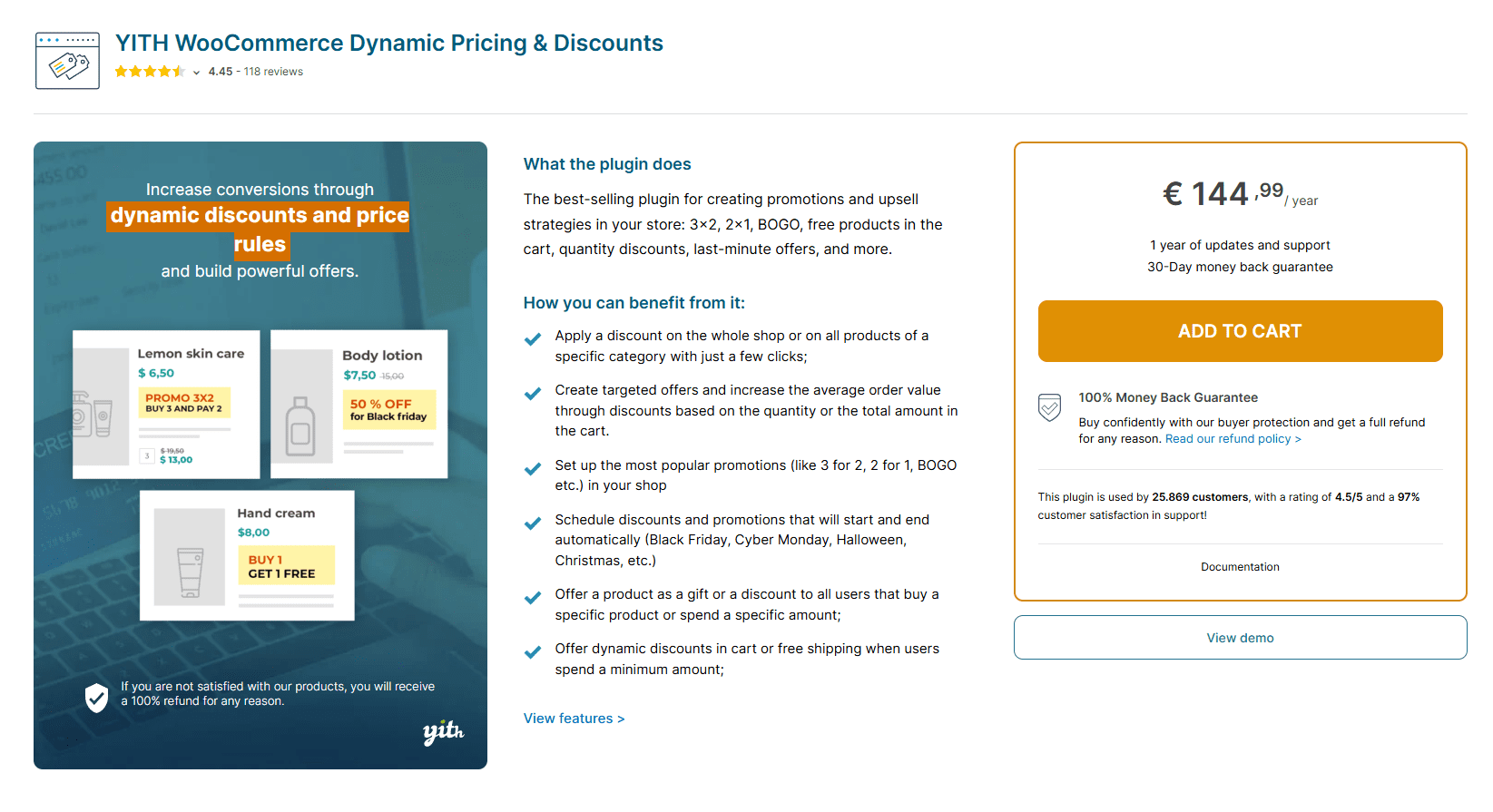 YITH WooCommerce Dynamic Pricing and Discounts