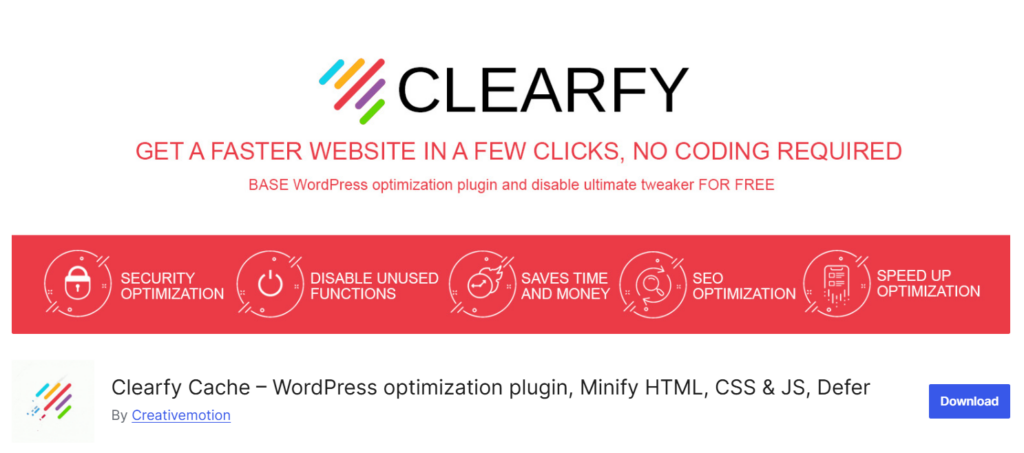 Clearfy - Bright Plugins Clearfy