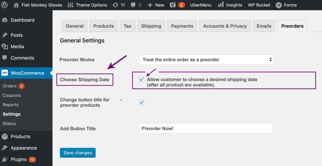 Woocommerce-Preorders-Choose-Shipping-Date