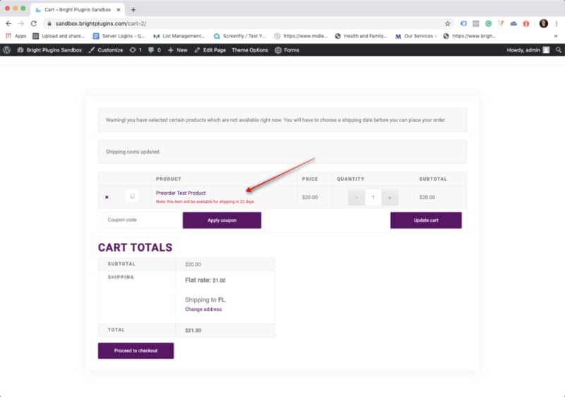 Preorders for WooCommerce - Step #15
