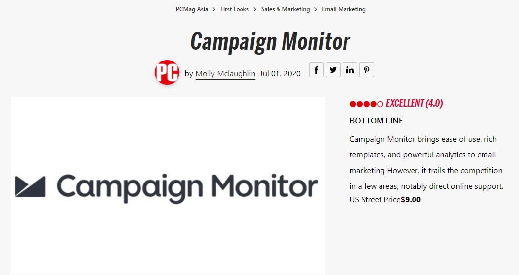 Campaign Monitor WordPress Plugin