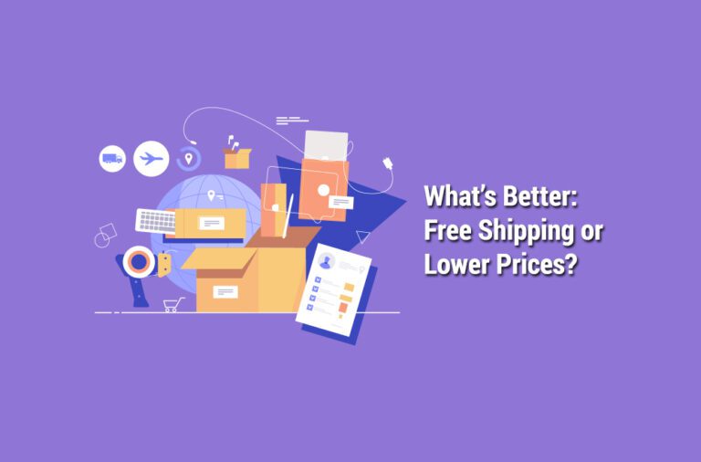 free shipping versus lower prices