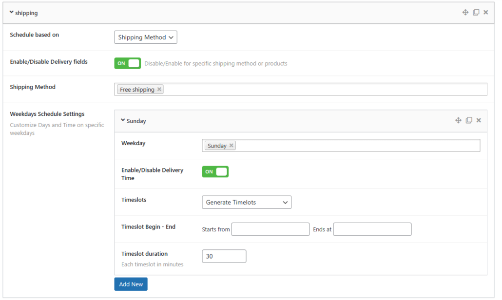 Shipping-shedule-based - Bright Plugins
