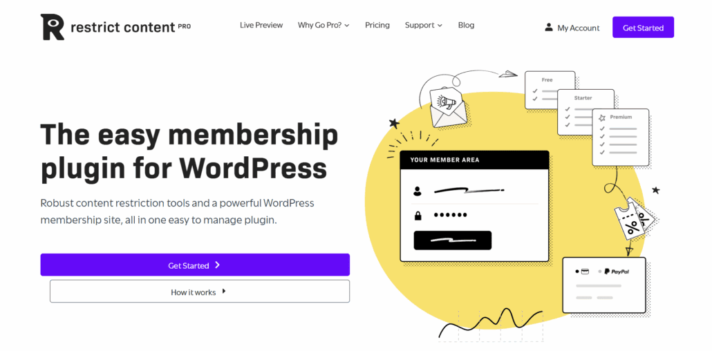 Restrict Content Pro